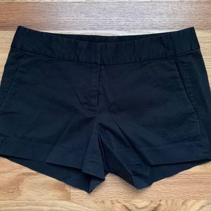 🌺 EUC J Crew Black Shorts Sz 0